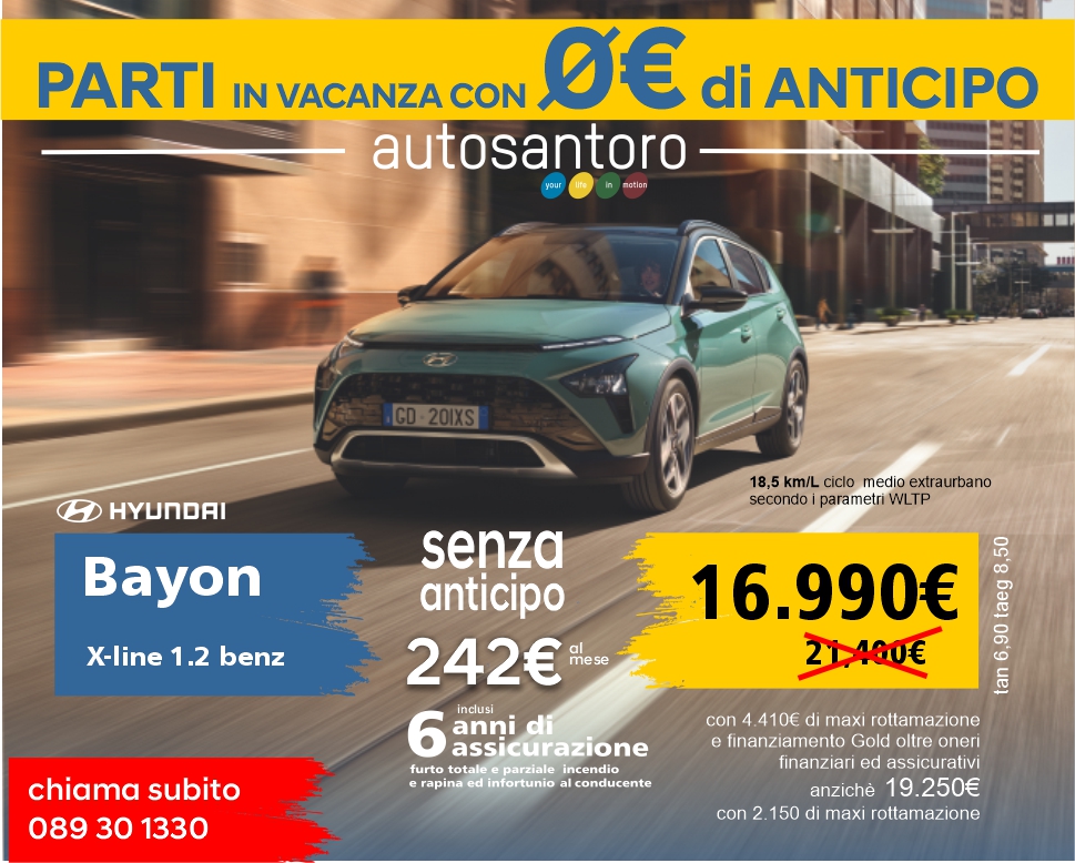Autosantoro concessionaria ufficiale Hyundai Salerno e Potenza