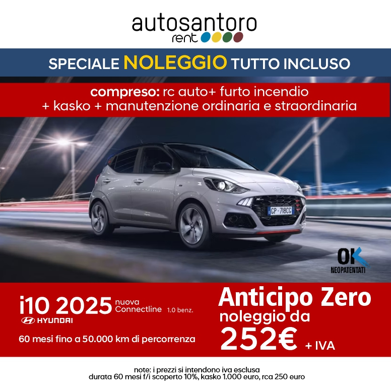 HYUNDAI i10 1.0 Benzina connectline